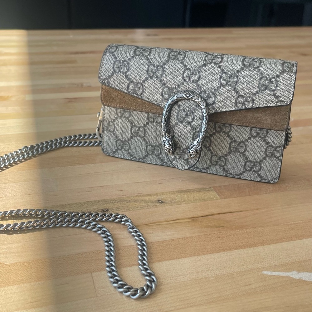 Authentic Gucci Dionysus Supreme Super Bag